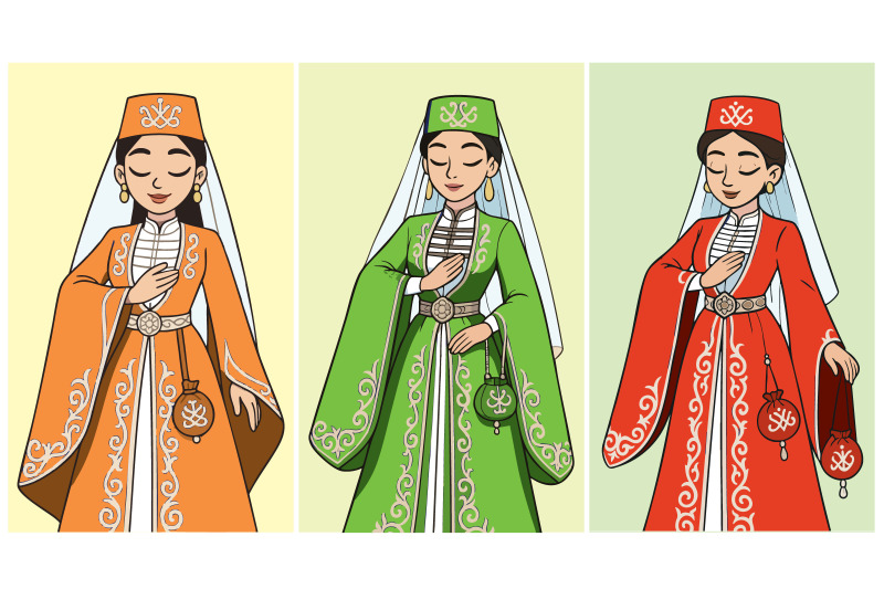 three-women-are-dressed-in-traditional-clothing