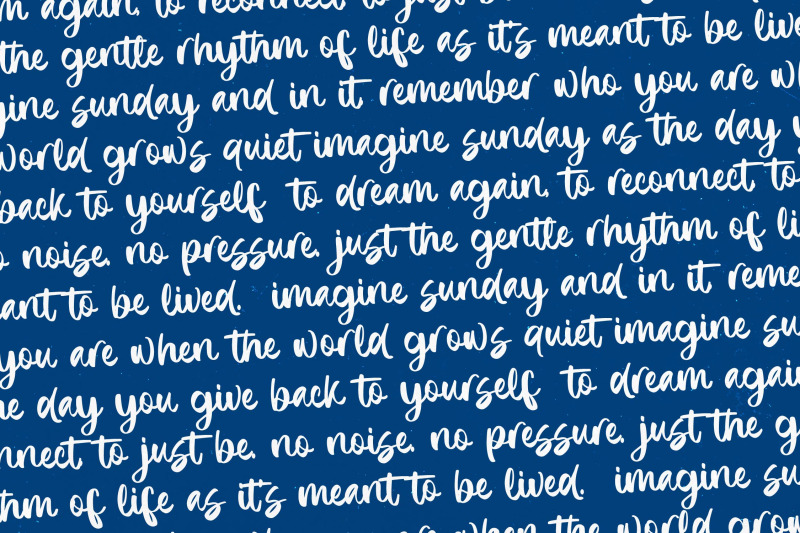 imagine-sunday-bold-handwritten-font