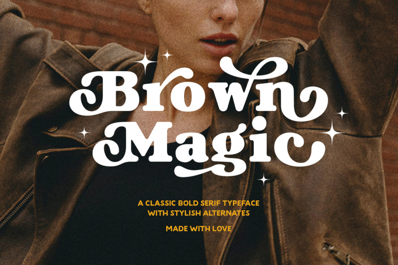 brown-magic-stylish-bold-serif