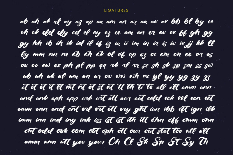 drink-south-bold-calligraphy-font