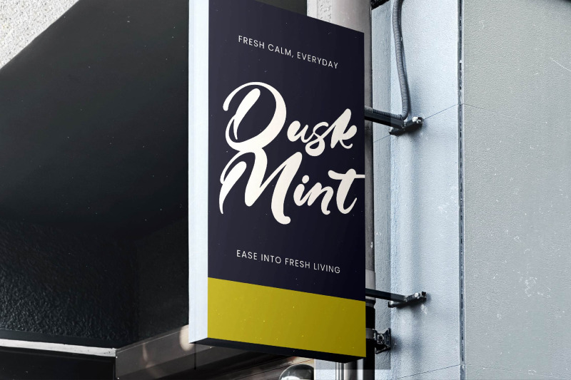 drink-south-bold-calligraphy-font