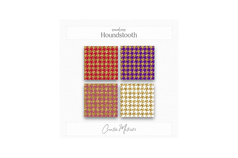 gold-houndstooth-seamless-digital-papers-glitter-metallic-backgrounds