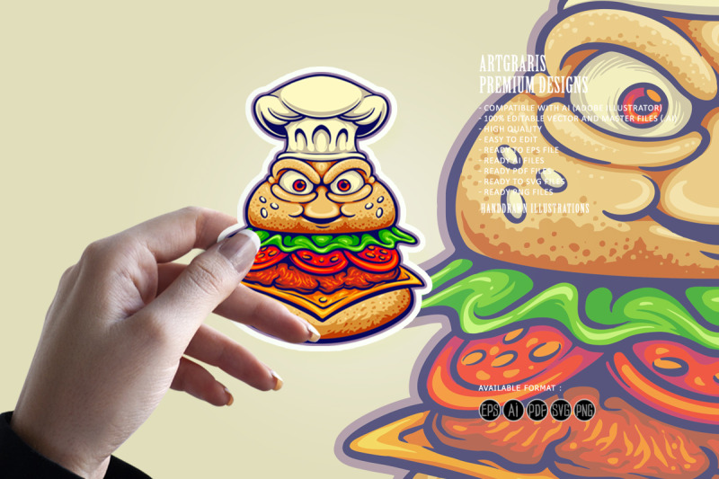 furious-burger-mascot-wearing-chef-hat-cartoon-style