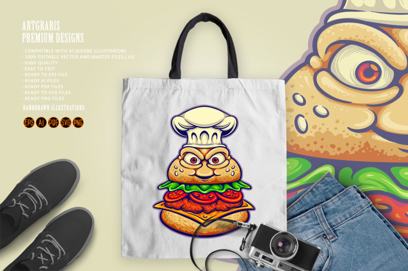 furious-burger-mascot-wearing-chef-hat-cartoon-style