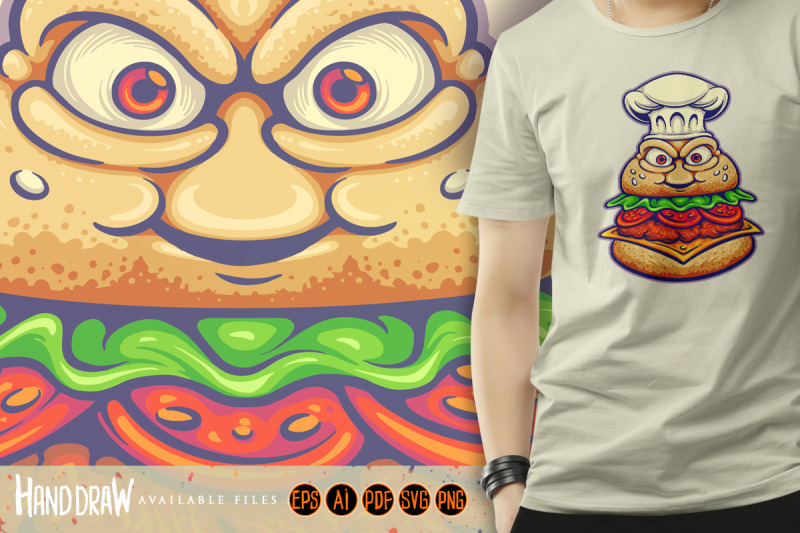 furious-burger-mascot-wearing-chef-hat-cartoon-style