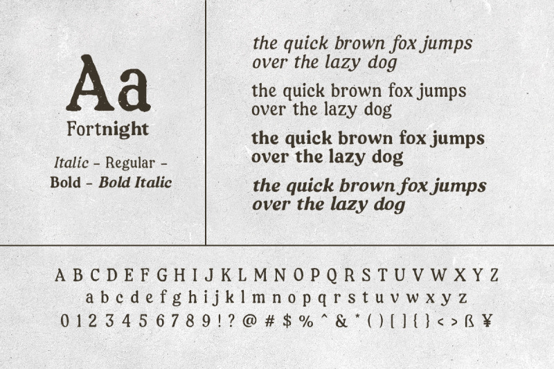 fortnight-handwritten-serif-family