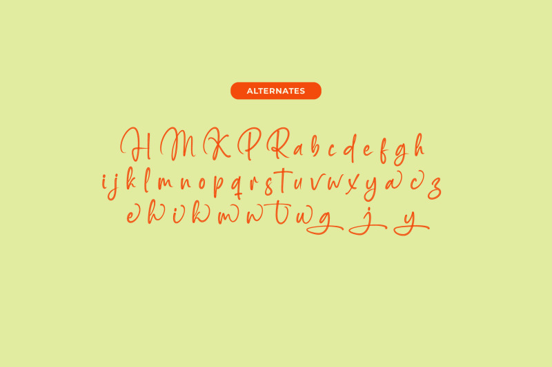 milegants-dersonale-modern-brush-font