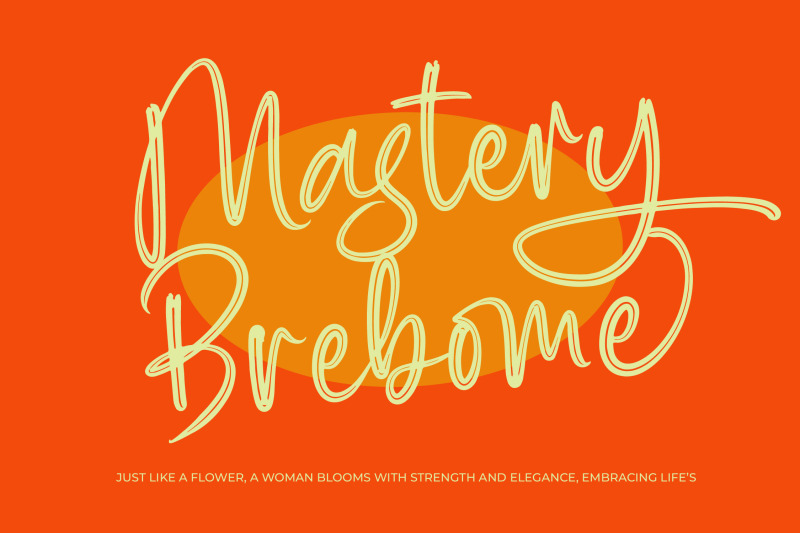 milegants-dersonale-modern-brush-font