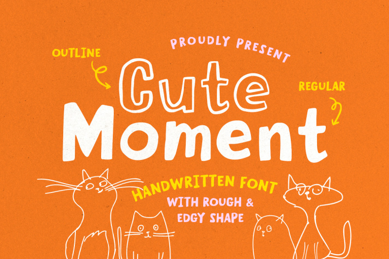 cute-moment-rough-handwritten-sans