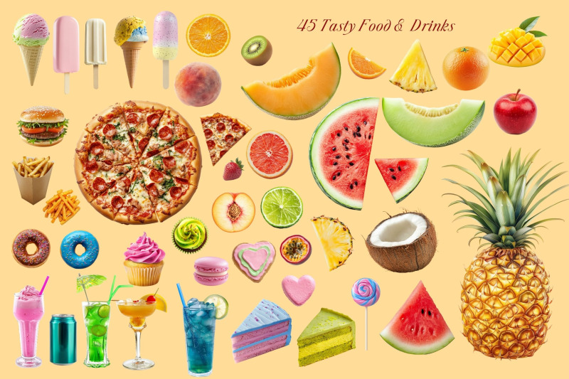 retro-nostalgic-summer-collage-pack