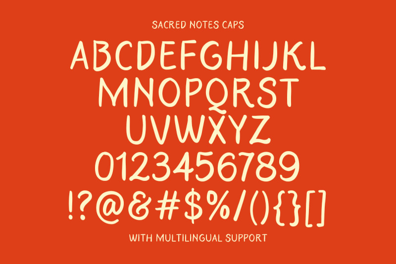 sacred-notes-duo-whimsical-font