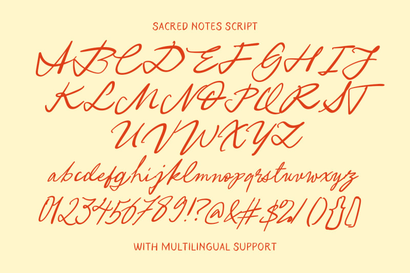 sacred-notes-duo-whimsical-font