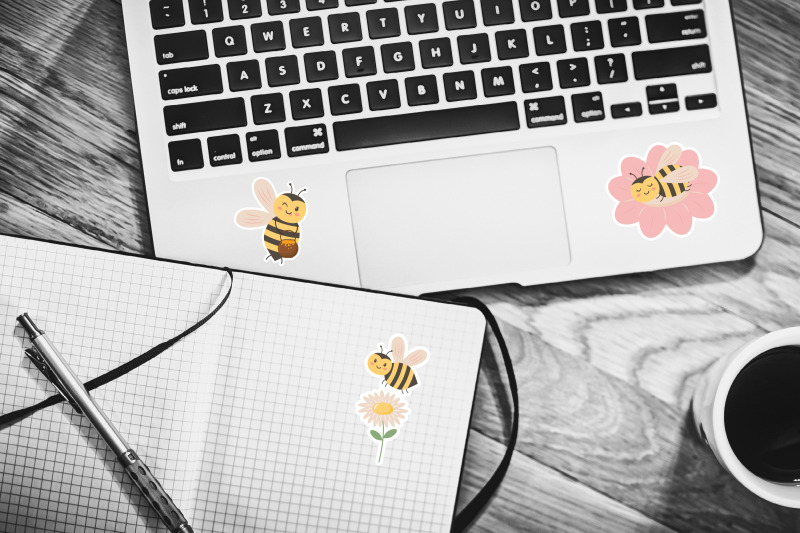 cute-bee-stickers