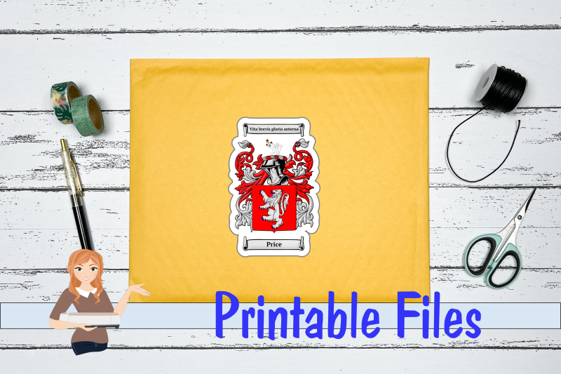 price-coat-of-arms-sticker