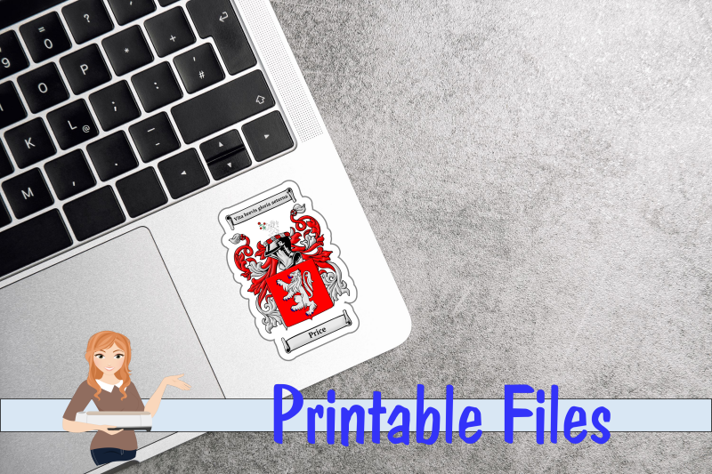 price-coat-of-arms-sticker