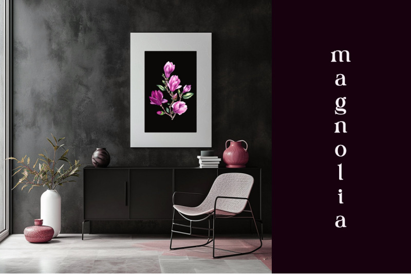 magnolia-png-watercolor-flowers