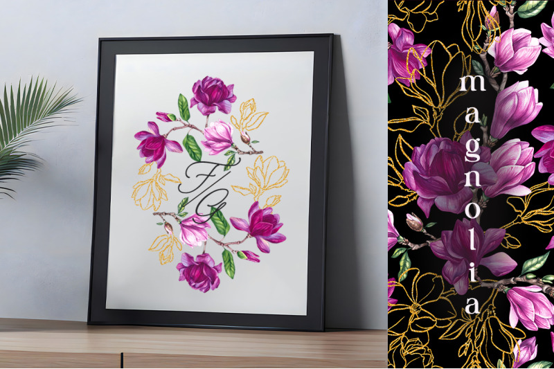 magnolia-png-watercolor-flowers