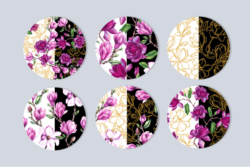magnolia-png-watercolor-flowers
