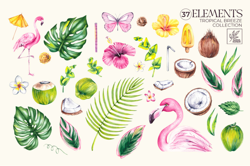 tropical-breeze-clipart-amp-patterns
