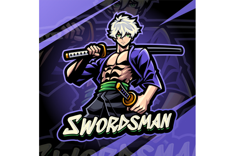 swordsman-esport-mascot-logo-design