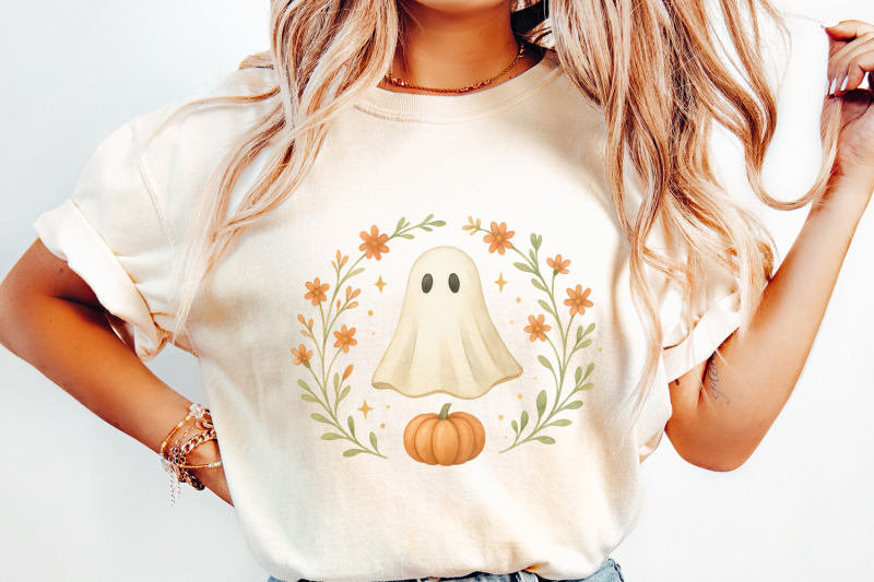cute-ghost-pumpkin-png-fall-halloween-ghost-clipart-png-floral-pumpk