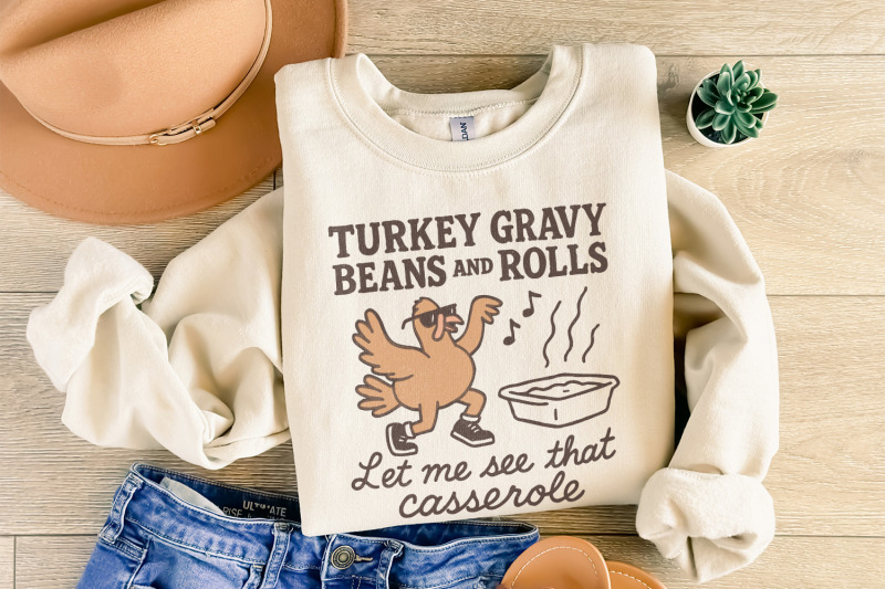 turkey-gravy-beans-and-rolls-let-me-see-that-casserole-png-funny-than