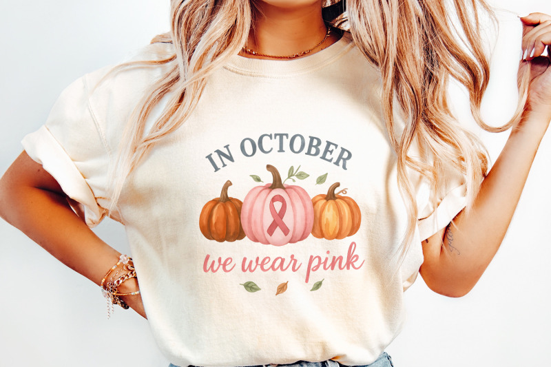 in-october-we-wear-pink-png-breast-cancer-awareness-png-pink-pumpkin