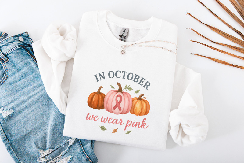 in-october-we-wear-pink-png-breast-cancer-awareness-png-pink-pumpkin