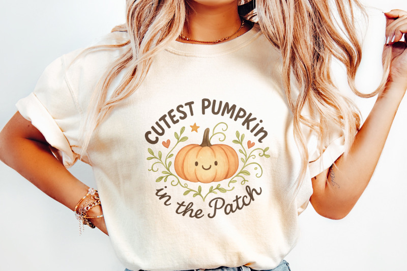cutest-pumpkin-in-the-patch-png-fall-thanksgiving-pumpkin-shirt-png