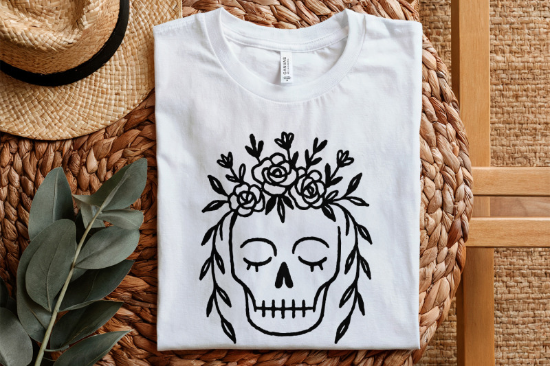 floral-skull-png-boho-botanical-skull-art-digital-download-hand-draw