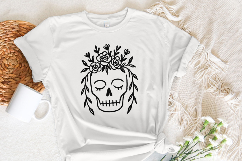 floral-skull-png-boho-botanical-skull-art-digital-download-hand-draw