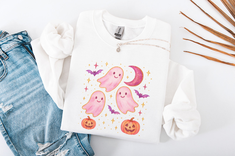 pastel-cute-ghost-png-pumpkin-png-pastel-halloween-png-design-kawai
