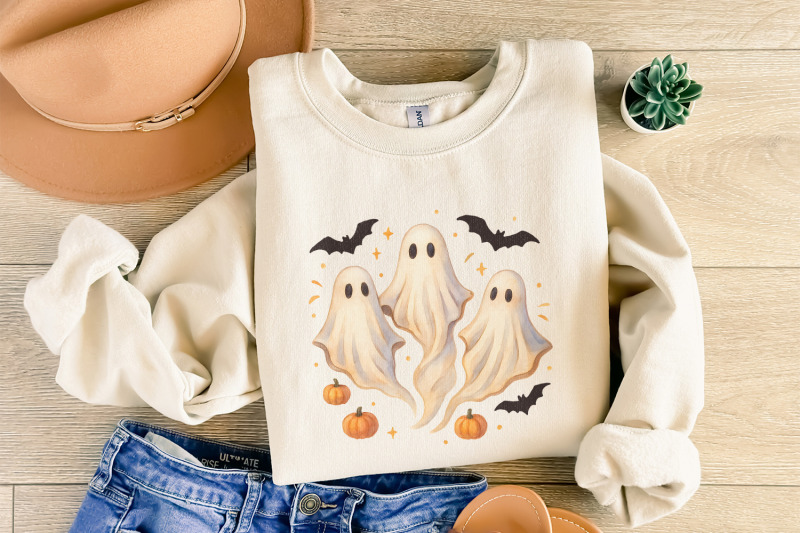 cute-watercolor-ghosts-png-halloween-png-spooky-ghost-clipart-pumpk