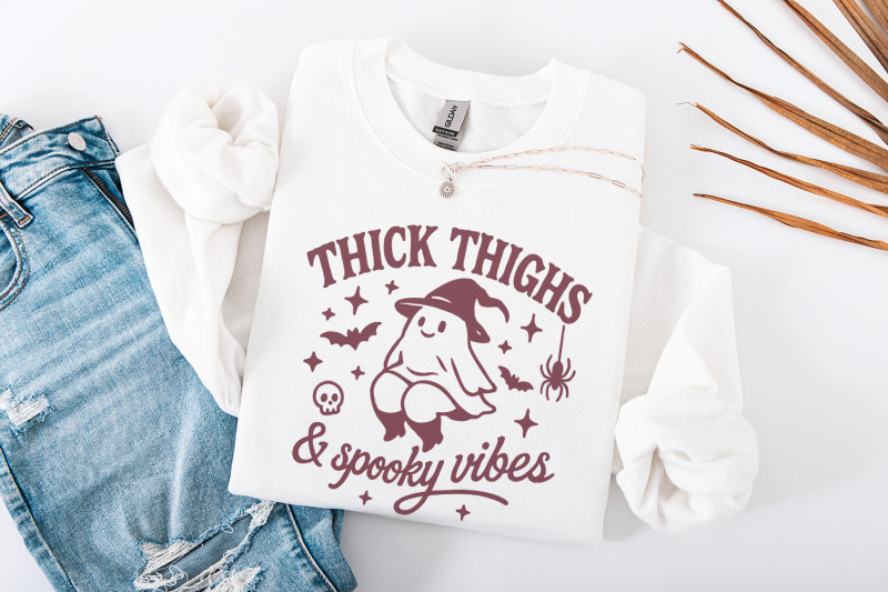 thick-thighs-amp-spooky-vibes-png-tee-design-cute-ghost-halloween-shirt