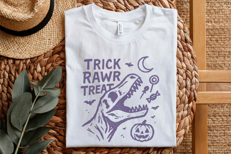 trick-rawr-treat-dinosaur-png-cute-halloween-candy-shirt-t-rex-pumpk