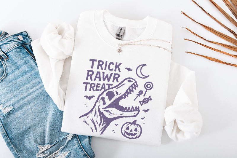 trick-rawr-treat-dinosaur-png-cute-halloween-candy-shirt-t-rex-pumpk