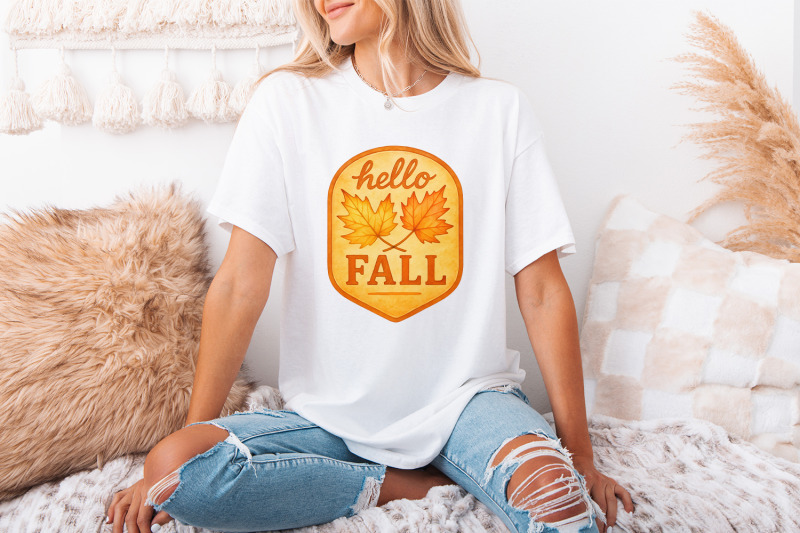 hello-fall-png-autumn-watercolor-fall-leaves-png-fall-decor-png-digi