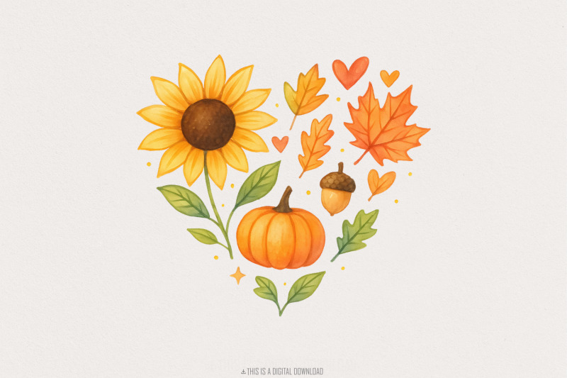 cozy-autumn-watercolor-pumpkin-clipart-png-sunflower-fall-leaves-th