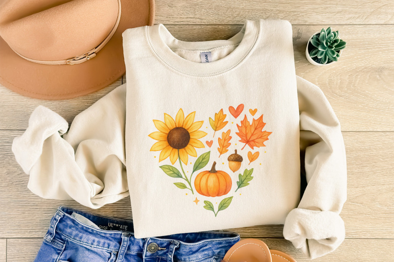 cozy-autumn-watercolor-pumpkin-clipart-png-sunflower-fall-leaves-th