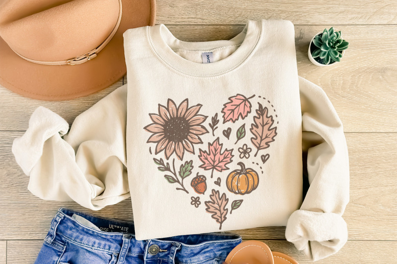 sunflower-pumpkin-fall-leaves-heart-autumn-png-thanksgiving-acorn-sun