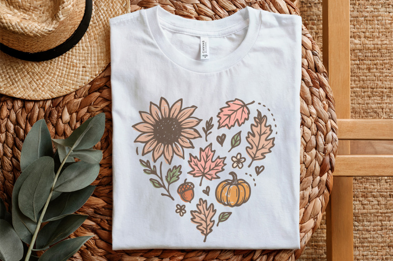 sunflower-pumpkin-fall-leaves-heart-autumn-png-thanksgiving-acorn-sun