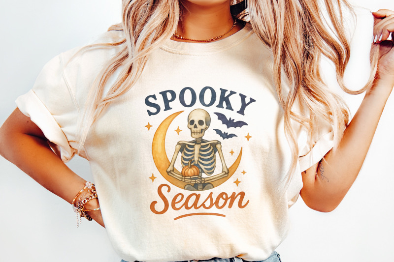 spooky-season-png-halloween-skeleton-on-crescent-moon-pumpkin-bat-st