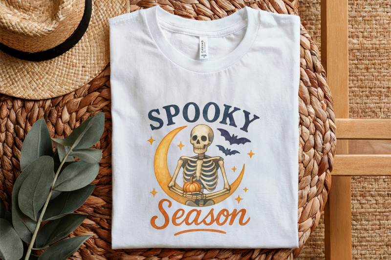 spooky-season-png-halloween-skeleton-on-crescent-moon-pumpkin-bat-st