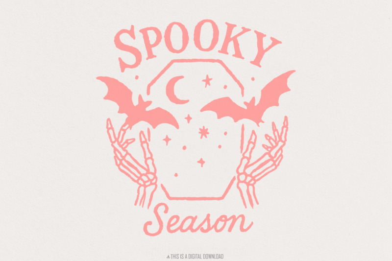 spooky-season-png-skeleton-hands-and-bats-halloween-png-pastel-witch