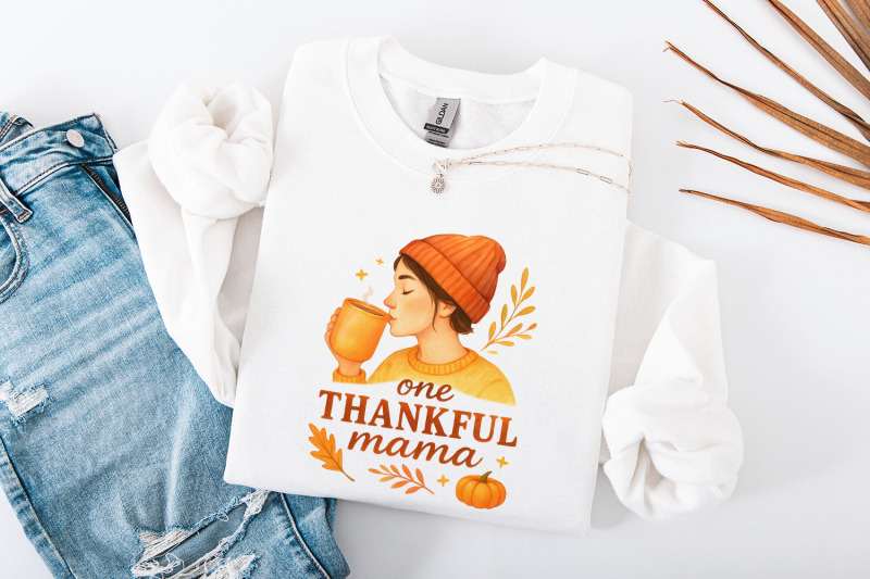 one-thankful-mama-png-tee-cute-fall-pumpkin-shirt-png-cozy-autumn-co