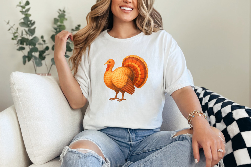 thanksgiving-turkey-png-fall-harvest-turkey-art-autumn-animal-illust