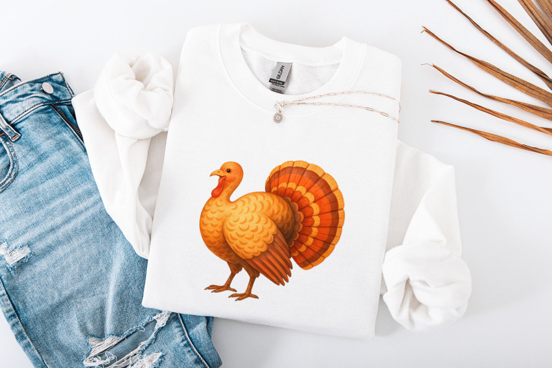 thanksgiving-turkey-png-fall-harvest-turkey-art-autumn-animal-illust