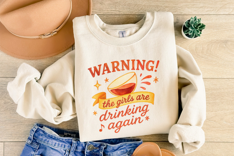 warning-the-girls-are-drinking-again-png-party-shirt-for-girls-night