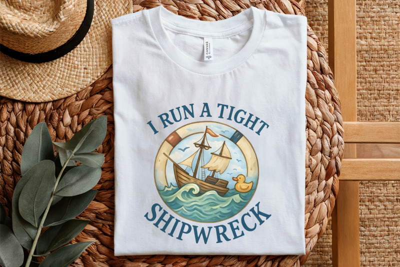 i-run-a-tight-shipwreck-png-nautical-humor-digital-download-sailing