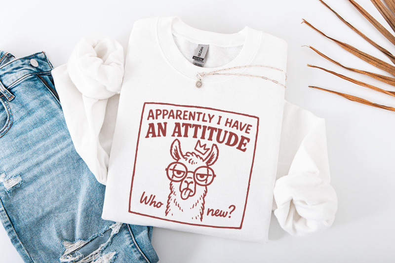 apparently-i-have-an-attitude-llama-png-funny-attitude-llama-shirt-w